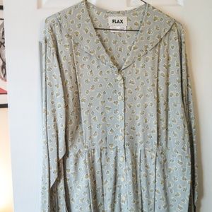 FLAX Dress M L